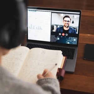 attendee enjoying an ANAB training course online